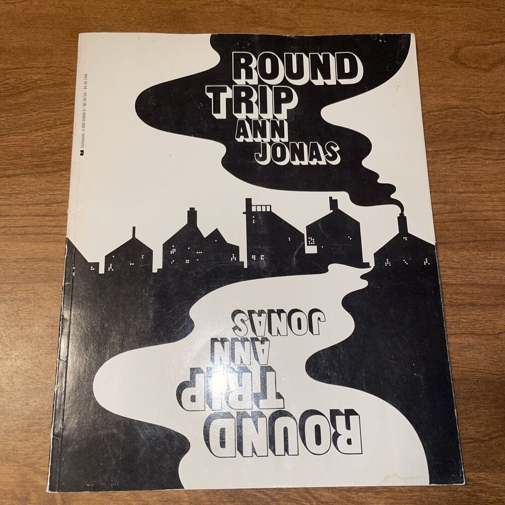 Vintage Book Round Trip Reading Rainbow PBS Read Two Ways by Ann Jonas 1983 PB